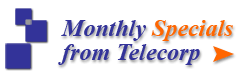 Monthly Specials from Telecorp