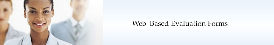 Web Based Evaluation Forms